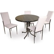 Resim Beymobilya Buket Werzalit Yuvarlak Esb-Gözde Mutfak Masa Takımı 