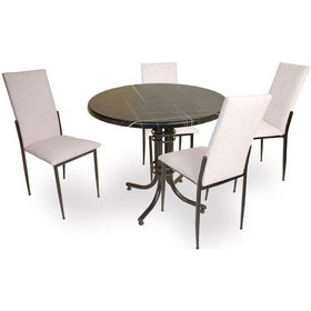 Resim Beymobilya Buket Werzalit Yuvarlak Esb-Gözde Mutfak Masa Takımı 