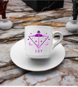 Resim Yay Burcu Tasarım Süblimasyon Türk Kahvesi Fincanı (548788232) 