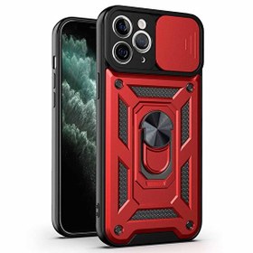 Resim Microsonic Apple Iphone 11 Pro Max Kılıf Impact Resistant Kırmızı 