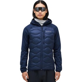 Resim Peak Performance Helium Do Hybrid Hood Erkek Mavi Outdoor Ceketi 