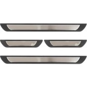 Resim Brsplast Yazısız 4 Prç. Iç Kapı Eşiği Krom Abs 