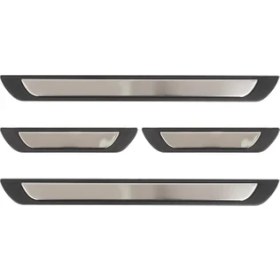 Resim Brsplast Yazısız 4 Prç. Iç Kapı Eşiği Krom Abs 