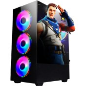 Resim Game Case Ramtech Fullforce FF525 İ5-10400F 16GB Ram 512GB SSD RTX3050/8GB Oyuncu Masaüstü Bilgisayar 