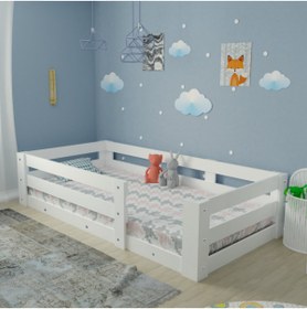 Resim Ninnimo Vega Montessori %100 Mdf Karyola 