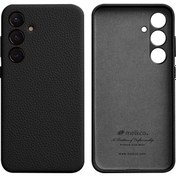 Resim Samsung Galaxy Uyumlu S24 Telefon Kılıfları Çizilmez Hakiki İnek Deri + Pc Kapağı 