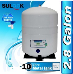 Resim Ters Osmos Su Arıtma Cihazları Için Su Tankı 2.2 Galon 