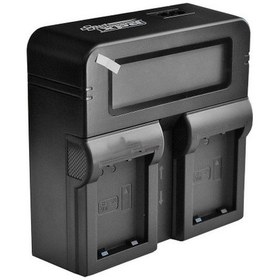 Resim Canon Lp E6 Led Ekranlı İkili Şarj Cihazı Pdx Plus 