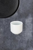 Resim nazen MimHome Otel Stik Şekerlik 7cm Sade Beyaz:HORECA Masaüstü Sofra Aksesuar,Baharatlık 