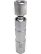 Resim Moveevo 14mm İnce Duvarlı 12 Açı Manyetik İğne Soketi - Otomobil İğne Takma/kaldırma Aracı Bmw, Nissan, Vw Uyumlu 