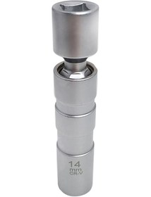 Resim Moveevo 14mm İnce Duvarlı 12 Açı Manyetik İğne Soketi - Otomobil İğne Takma/kaldırma Aracı Bmw, Nissan, Vw Uyumlu 