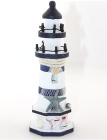 Resim Ahşap Marin Deniz Feneri Model 3 - 9079924469829do 