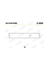 Resim Glyco 553328semı Piston Kol Burcu A4030380450 - 6 Adettir 