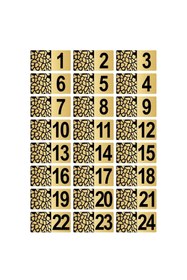 Resim Özarslan Dizayn Metal Kapı Masa Dolap Posta Kutusu Numarası 7x14 Cm Altın Renk (1…24) 