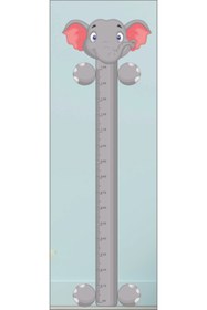 Resim Avery Dennison Çocuk Odası Boy Ölçer Cetveli Dekorasyon Sticker 60x184 cm 