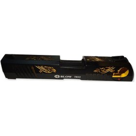 Resim Blow Tr92 Siyah Altın İşlemeli Üst Kızak 