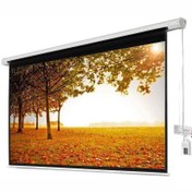 Resim Xbright 240x200cm Cam Tozlu Motorlu Uzaktan Kumandalı Projeksiyon Perdesi (Arkası Siyah Fonlu) BE-240 