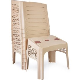 Resim 12 Adet Cami Ve Kuran Kursları İçin Plastik Rahle Masası 