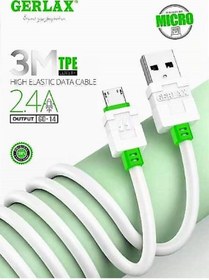 Resim GERLAX Samsung Xiaomi Huawei Micro Usb 3 Metre Data Ve Şarj Kablosu 