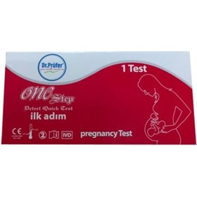 Resim Dr. Prüfer One Step Gebelik Testi 1 Test 