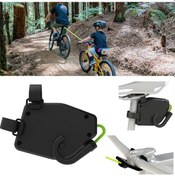 Resim Geri Çekilebilir Bisiklet Çekme Sistemi'nin Tow Halat Parentchild Bike Halat Açık Dağ Bisiklet Römork Halatları Renk: Siyah 
