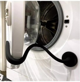 Resim Lemestar Ön Yükleme Çamaşır Makinesi İçin Manyetik Kapı Tutucu, 6.6 Cm Manyetik Tabanlı, Kaldırılabilir, Odor Önleyici Ve Temizliği Sağlar Siyah 