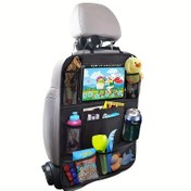 Resim Araba Arka Koltuk Düzenleyici, Su Geçirmez 600D Polyester Mesh Depolama Çantası, Çoklu Cep Detaylı, Kolay Temizlenebilir, Gençler İçin Oyuncak Koruyucu, Kolay Temizlenebilir, Dayanıklı Araba Koltuk Düzenleyici 