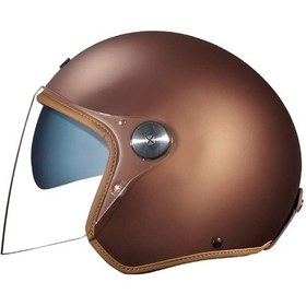 Resim Nexx X.g20 Clubhouse Sv Açık Motosiklet Kaskı 67133 Kahverengi 