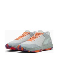 Resim Puma Court Pro 2 Marble Erkek Basketbol Ayakkabısı C-pum312316p01p01 Gri 