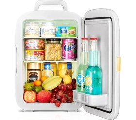 Resim Yui K22 Dokunmatik LED Ekranlı Araç ve Ev Tipi 22 lt Taşınabilir Mini Buzdolabı(Yui Türkiye Garantili) 