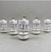 Resim 6'lı Ufak Atlı Karınca Gold Beyaz 