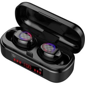 Resim Gorgeous Huawei Xiaomi iPhone Için Tws V7 Bluetooth 5.0 Spor Kulaklıkları (Yurt Dışından) 