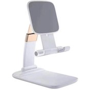 Resim instatech Masa Üstü Telefon Standı & Masa Üstü Tablet Standı Kademeli Yükseklik Ayarlı Telefon Tutucu Stand 