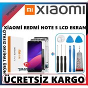 Resim Xiaomi Redmi Note 5 Lcd Ekran Dokunmatik + Yapıştırıcı B7000 (549430608) 