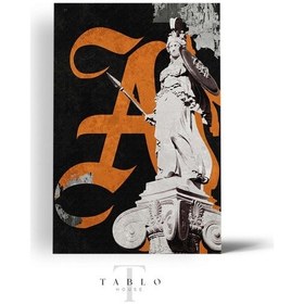 Resim Athena Vintage Ahşap Tablo 8mm 