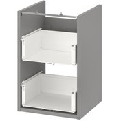 Resim IKEA Enhet, Lavabo Alt Dolabı Iskeleti, 40x40x60 Cm, Gri 