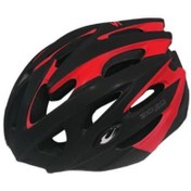 Resim Mv29 Işıklı Unisex Kask M Beden ( Baş Çevresi 55-58cm ) Siyah/kırmızı 