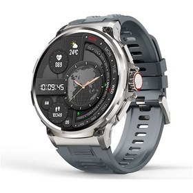 Resim Springsun 1.85" Yüksek Netlikli Ekran Spor Sağlık İzleme Uyku Monitörü Saat IP68 Su Geçirmez Bt5.0 400 Akıllı Saat (İthalatçı Garantili) 