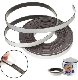 Resim Yapışkanlı Şerit Mıknatıs Sineklik Mıknatısı 12*1,2 mm - 2 Metre 