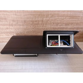 Resim Legrand 8 (2x4) Modül Donatılabilir Masa Veya Döşeme Altı Buat Siyah Renk 054028 