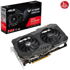 Resim Asus TUF Gaming Radeon RX6500XT OC TUF-RX6500XT-O4G-GAMING 4GB GDDR6 64Bit DX12 Gaming Ekran Kartı 