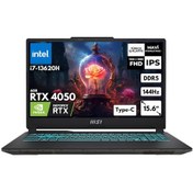Resim MSI Cyborg 15 A13VE-897XTRHMF78 i7-13620H 40 GB 1 TB SSD RTX4050 6 GB 15.6" W10H Dizüstü Bilgisayar 