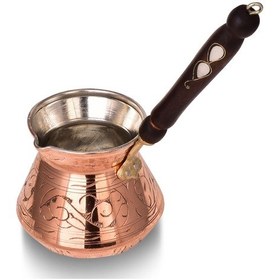 Resim Shark Anatolia Külhan Bakır Cezve 580 ML Bakır 