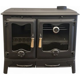 Resim Volkan V-29 Pik Döküm Fırınlı Şömine Soba 