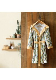 Resim Taç Maxım Genç Bornoz Yeşil Çok Renkli 