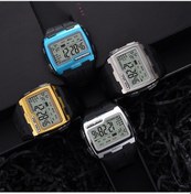 Resim Yingfu Synoke 9021 Spor Erkek Dijital Saat, Gümüş, Çok Renkli Çok Renkli 