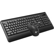 Resim Mbb E-Ticaret Lenovo LECO-KW202 Kablosuz Klavye Mouse Set Siyah 