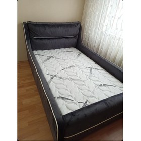 Resim Puf Bebe Montessori 90X190 Mdf Çocuk Yatağı (Yatak Dahildir) 