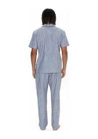 Resim U.S. Polo Assn. U.s Polo Assn. 18913 Erkek Kısa Kollu Gömlek Pijama Takımı-lacivert Lacivert 