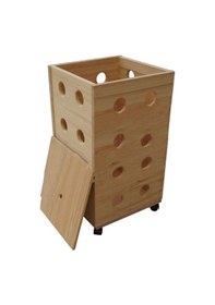 Resim Porz Masif Ahşap Çamaşır Sepeti Diğer 